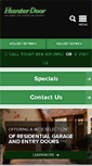 Mobile Screenshot of hunterdoor.com